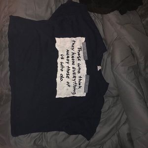 Men’s or women’s crop top